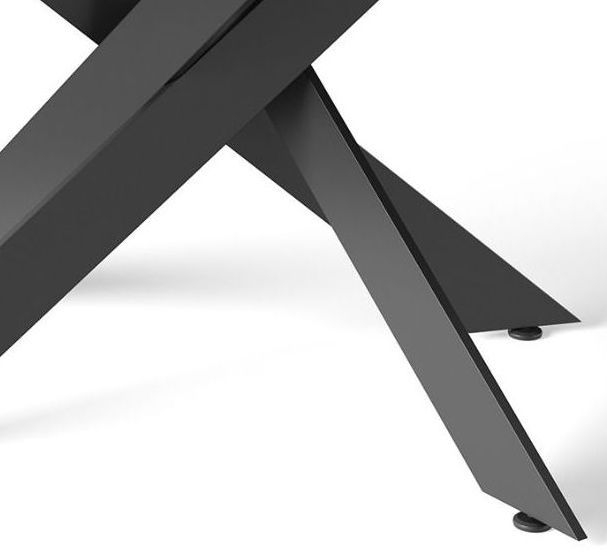 Product photograph of Mirage Grey Ceramic Effect 6-8 Seater Extending Dining Table from Choice Furniture Superstore.