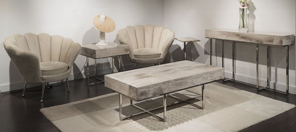 Stone International Gipsy Occasional Tables - Marble and Metal