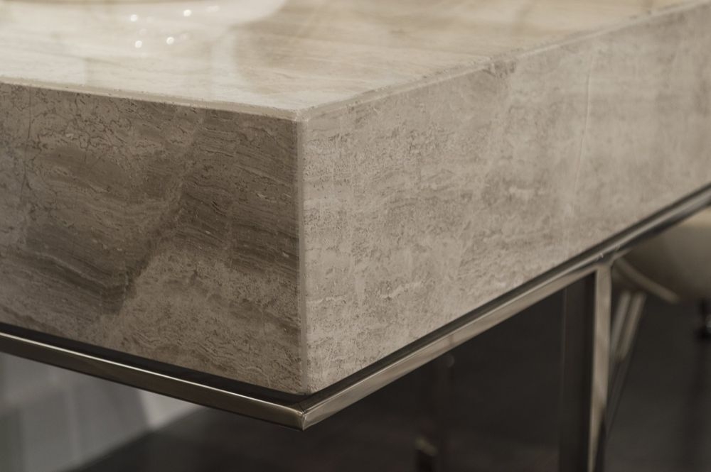 Stone International Gipsy Occasional Tables - Marble and Metal