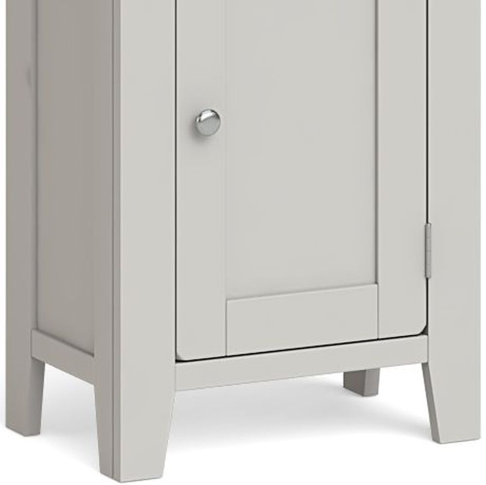 Product photograph of Guilford Grey 1 Door Single Cabinet from Choice Furniture Superstore.