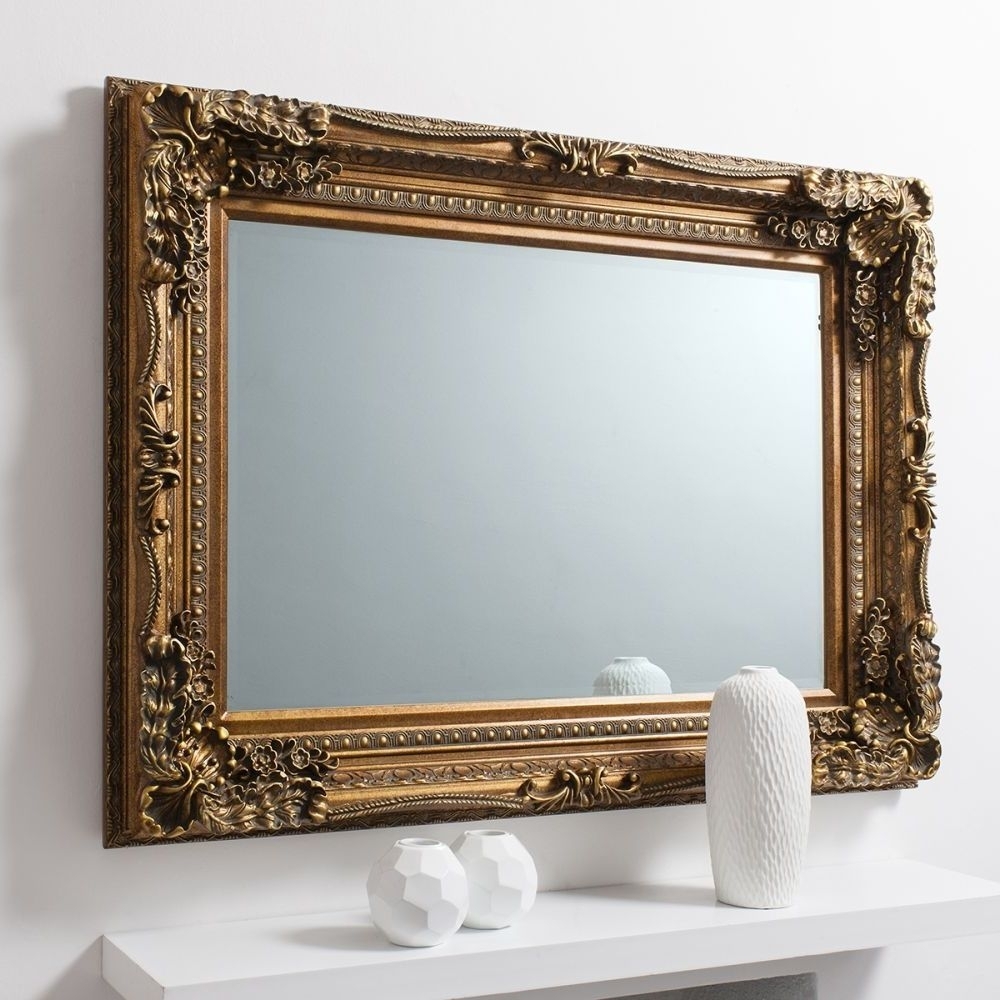 Product photograph of Allison Rectangular Mirror - 89 5cm X 120cm from Choice Furniture Superstore.