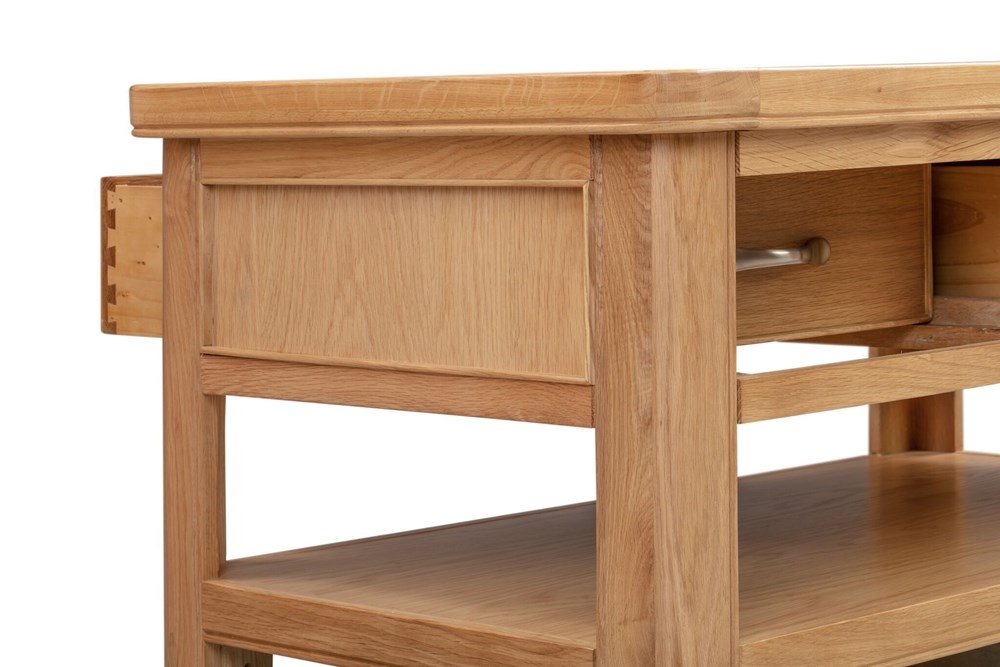 Product photograph of Clarion Oak Storage Coffee Table from Choice Furniture Superstore.