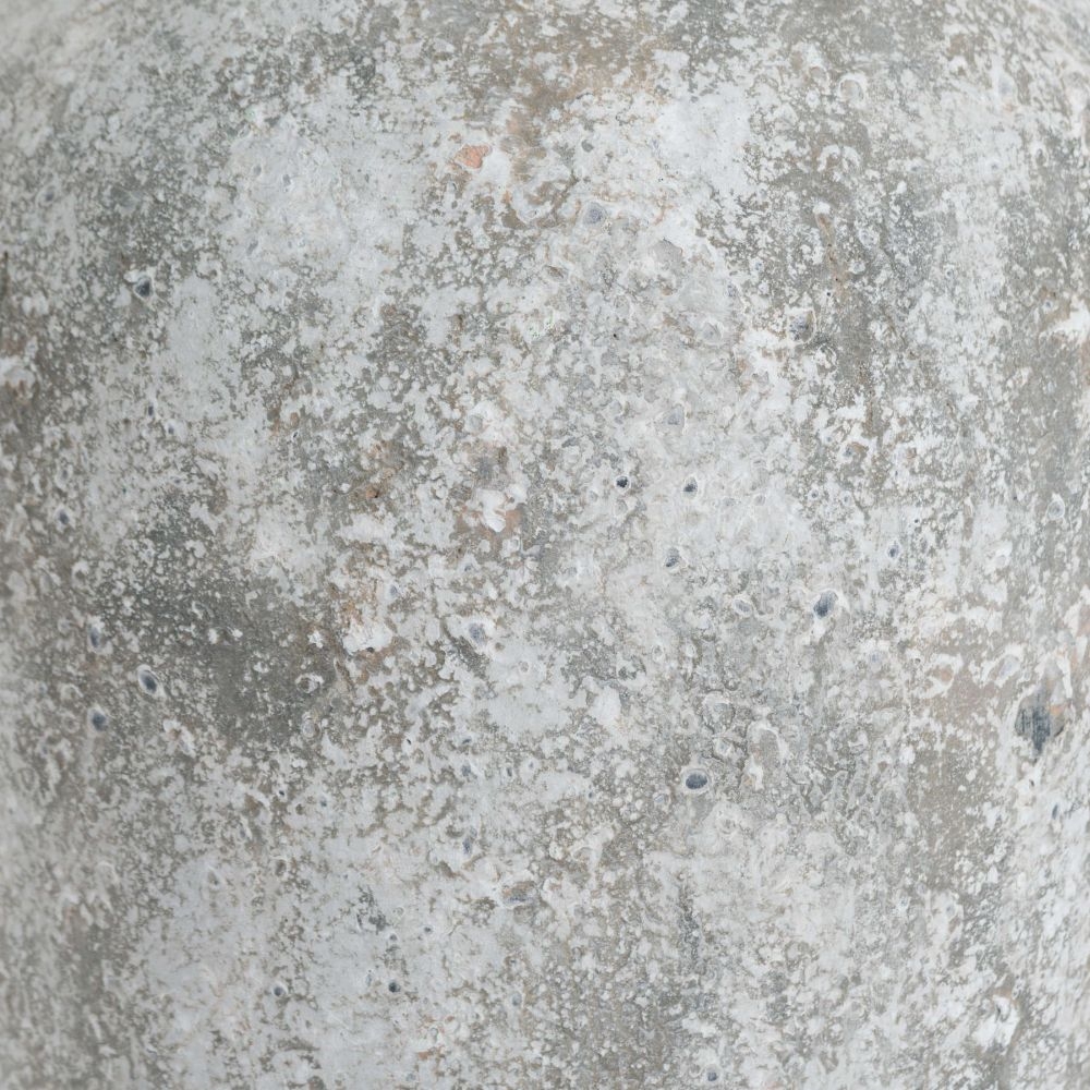 Product photograph of Aged Stone Tall Ceramic Vase from Choice Furniture Superstore.