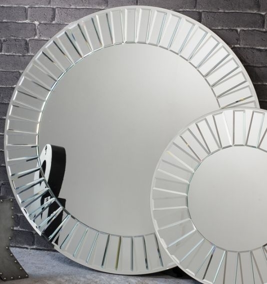 Product photograph of Anna Round Mirror - 92 5cm X 92 5cm from Choice Furniture Superstore.
