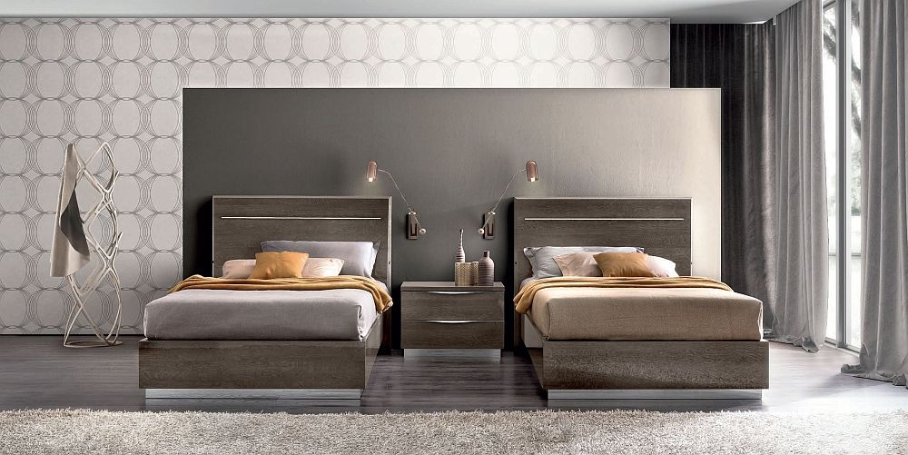 Product photograph of Modum Platinum Italian 4ft Small Bed from Choice Furniture Superstore.