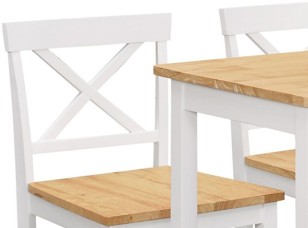 Product photograph of Marlow Ivory Painted Bar Set With 2 Stools from Choice Furniture Superstore.