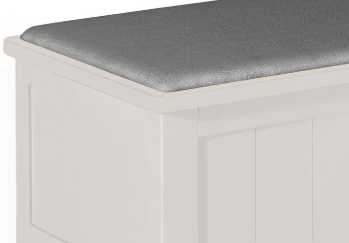 Product photograph of Berkeley Grey Painted Blanket Box from Choice Furniture Superstore.
