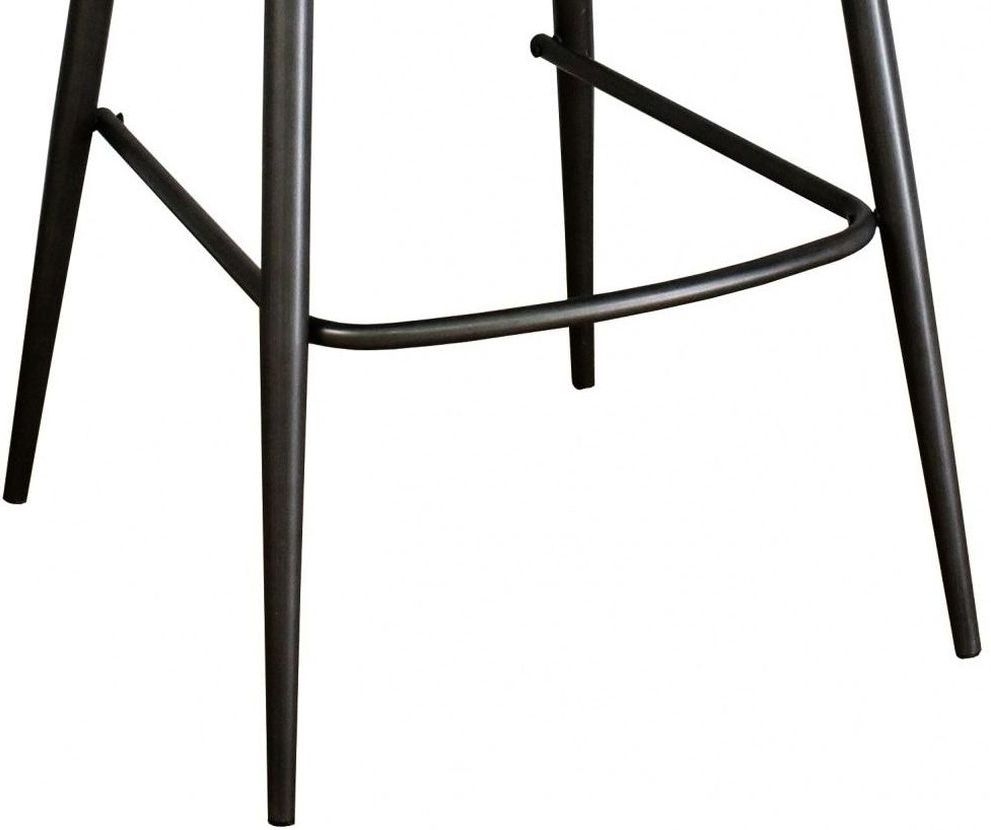 Product photograph of Sigma Mineral Blue Fabric Bar Stool Sold In Pairs from Choice Furniture Superstore.