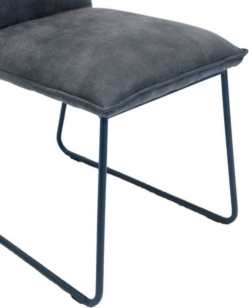 Product photograph of Set Of 2 Larson Grey Fabric Bar Stool With Back from Choice Furniture Superstore.