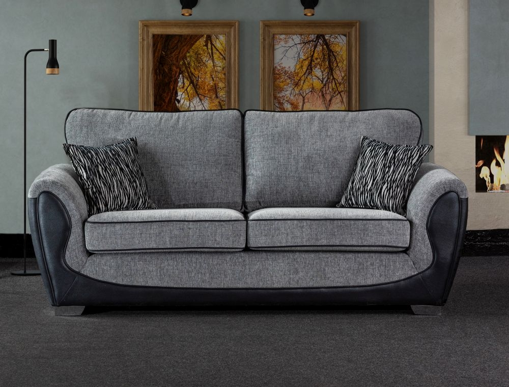 Product photograph of Sweet Dreams Knole 2 5 Seater Fabric Sofa from Choice Furniture Superstore.