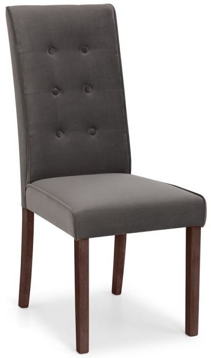 Product photograph of Madrid Walnut Dining Chair Sold In Pairs from Choice Furniture Superstore.