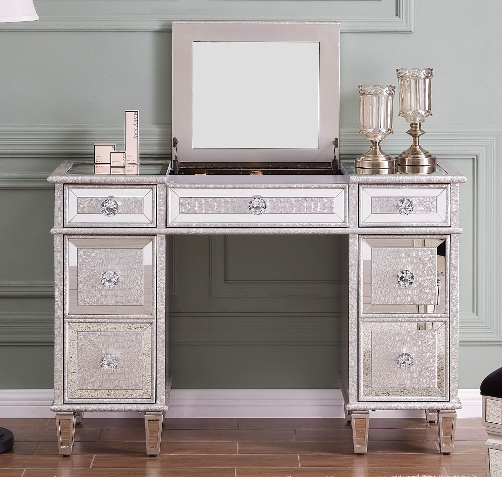 Product photograph of Sofia Mirrored Dressing Table from Choice Furniture Superstore.
