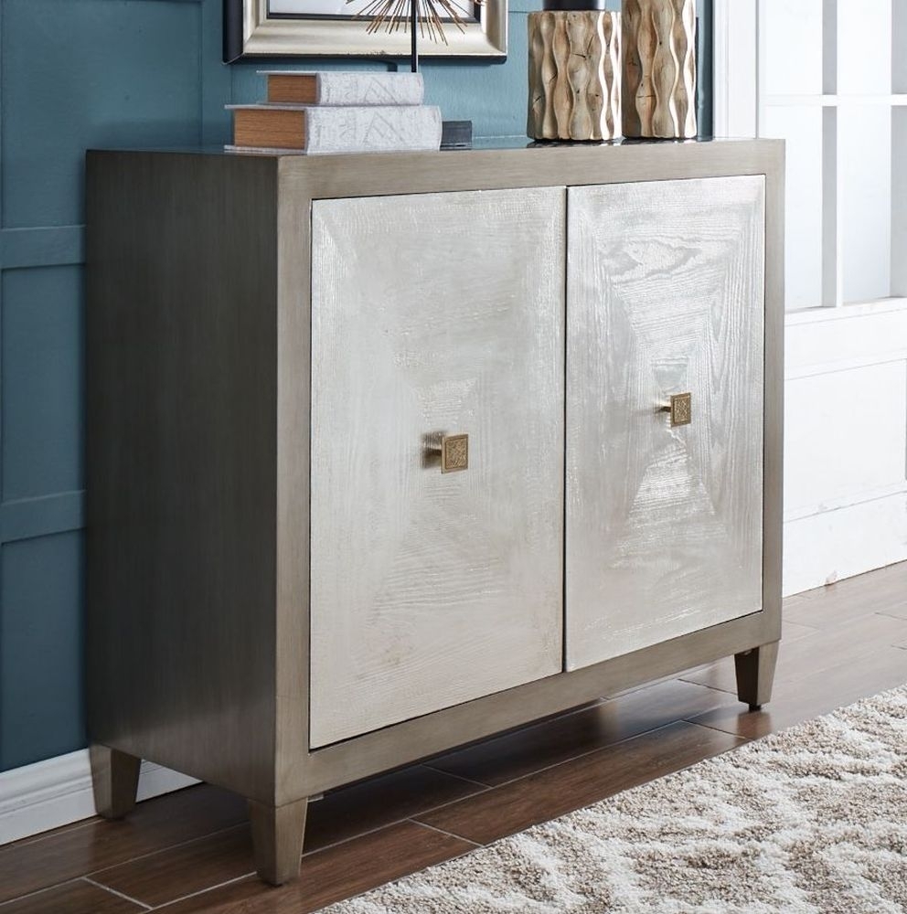 Product photograph of Nova 2 Door Small Sideboard With Glass Top from Choice Furniture Superstore.