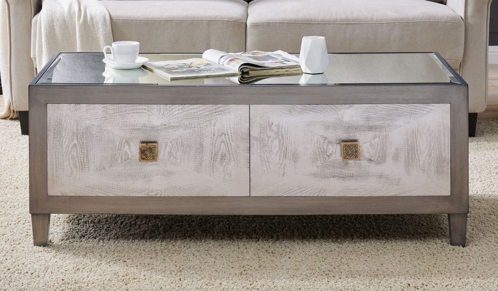 Product photograph of Nova Coffee Table With Glass Top from Choice Furniture Superstore.