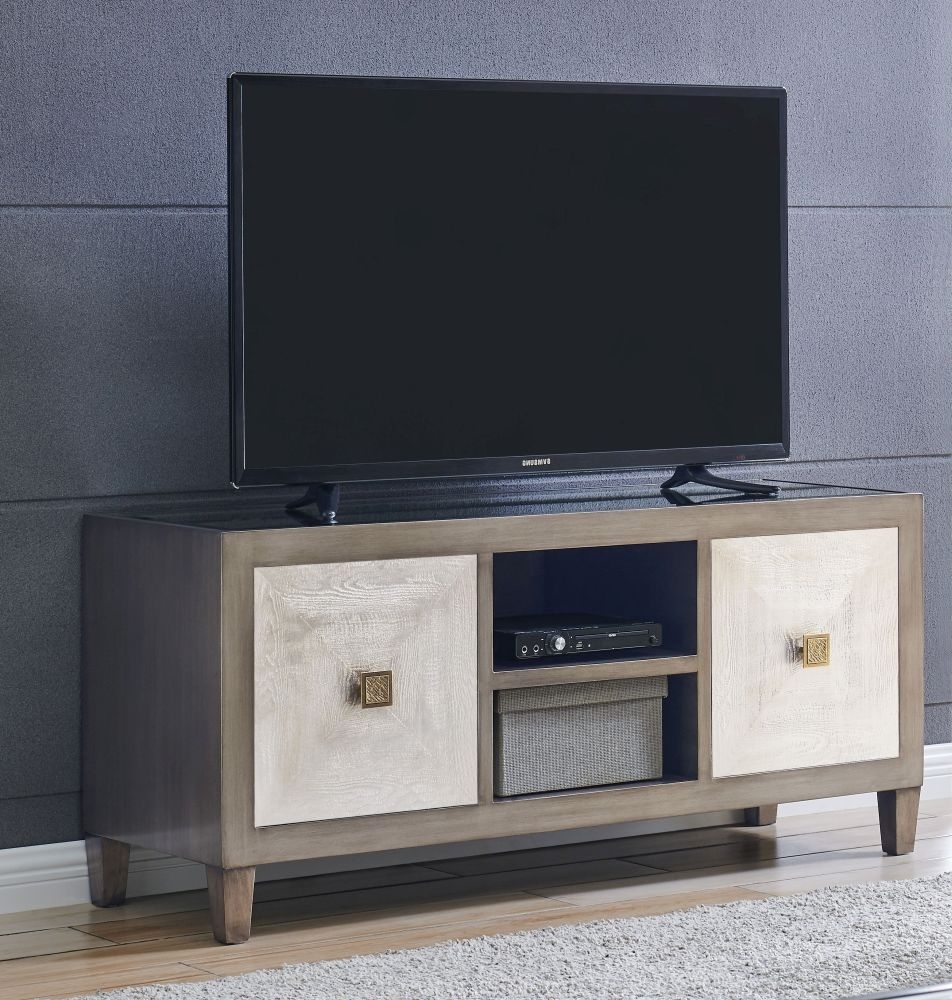 Product photograph of Belfast Champagne 120cm Tv Unit from Choice Furniture Superstore.