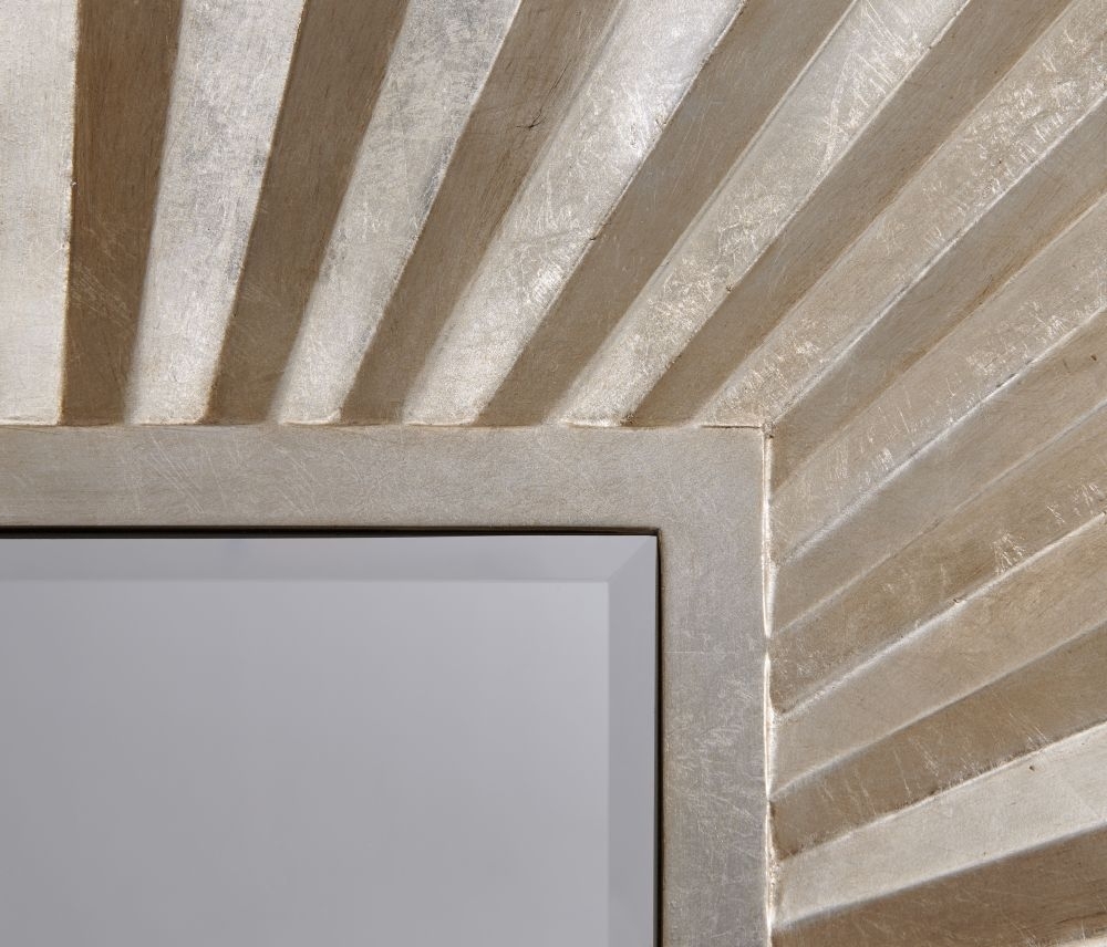 Product photograph of Berlino Champagne Gold Square Wall Mirror - 100cm X 100cm from Choice Furniture Superstore.