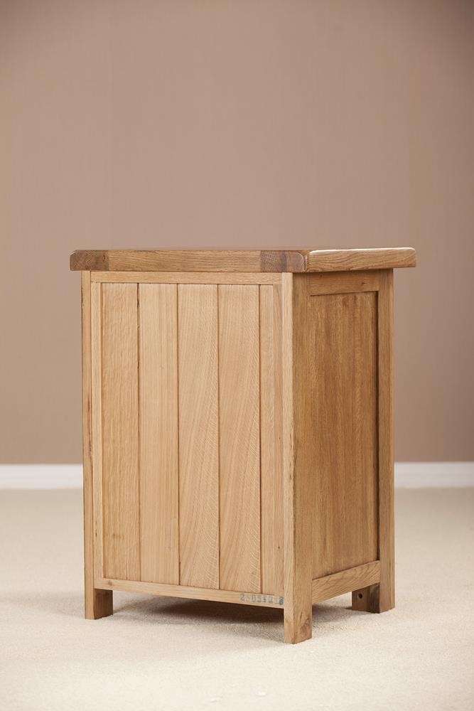 Product photograph of Originals Rustic Oak Tall Bedside Cabinet from Choice Furniture Superstore.