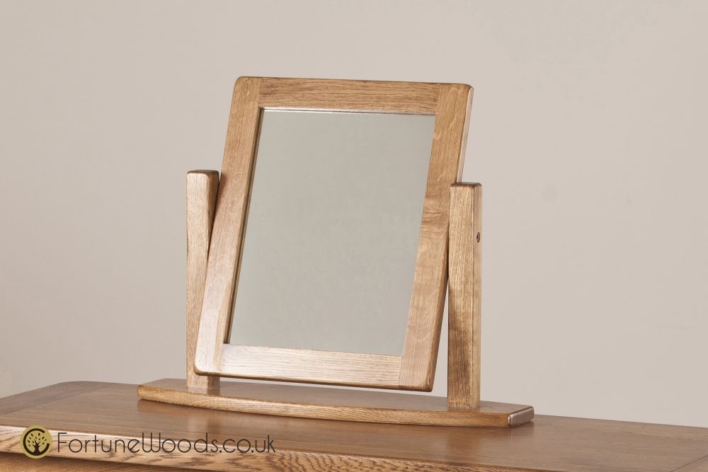 Product photograph of Originals Rustic Oak Dressing Mirror from Choice Furniture Superstore.