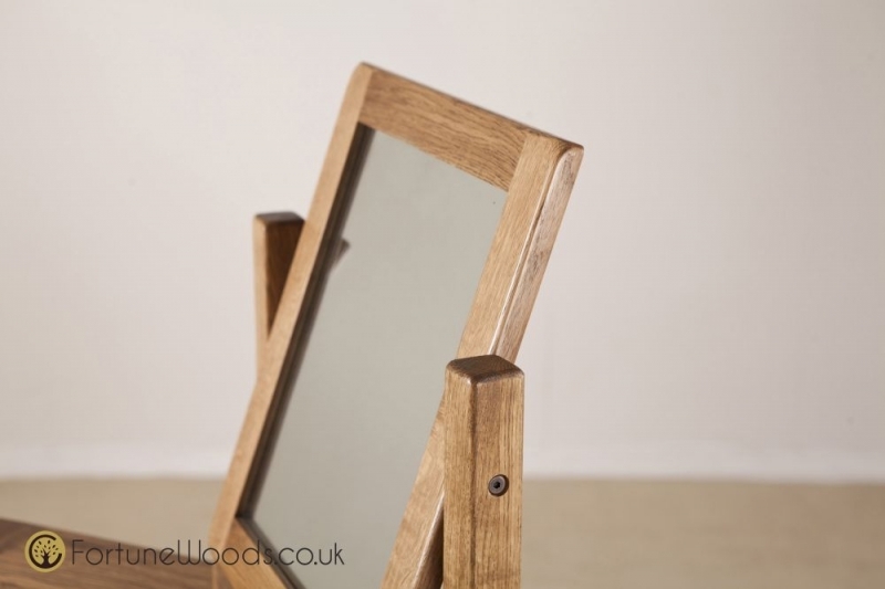 Product photograph of Originals Rustic Oak Dressing Mirror from Choice Furniture Superstore.