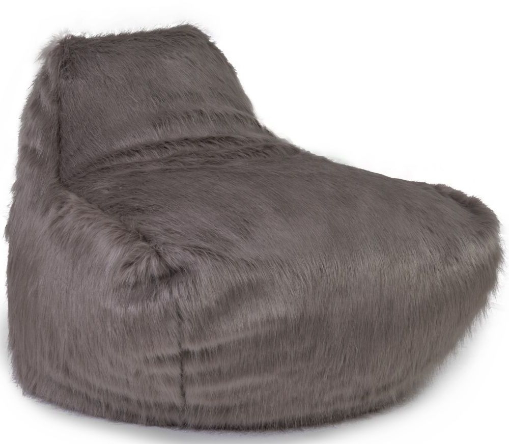 Product photograph of Faux Sheepskin Fur Bean Bag from Choice Furniture Superstore.