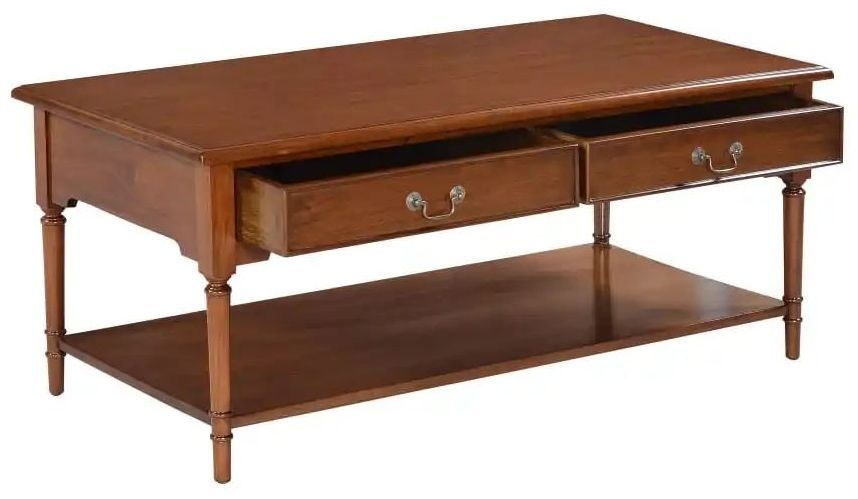 Product photograph of Palais French Mahogany Coffee Table from Choice Furniture Superstore.