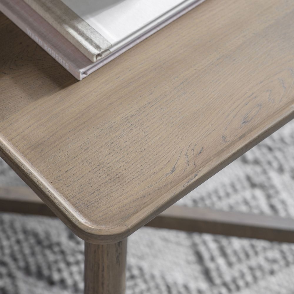 Product photograph of Kingham Natural Oak Side Table from Choice Furniture Superstore.