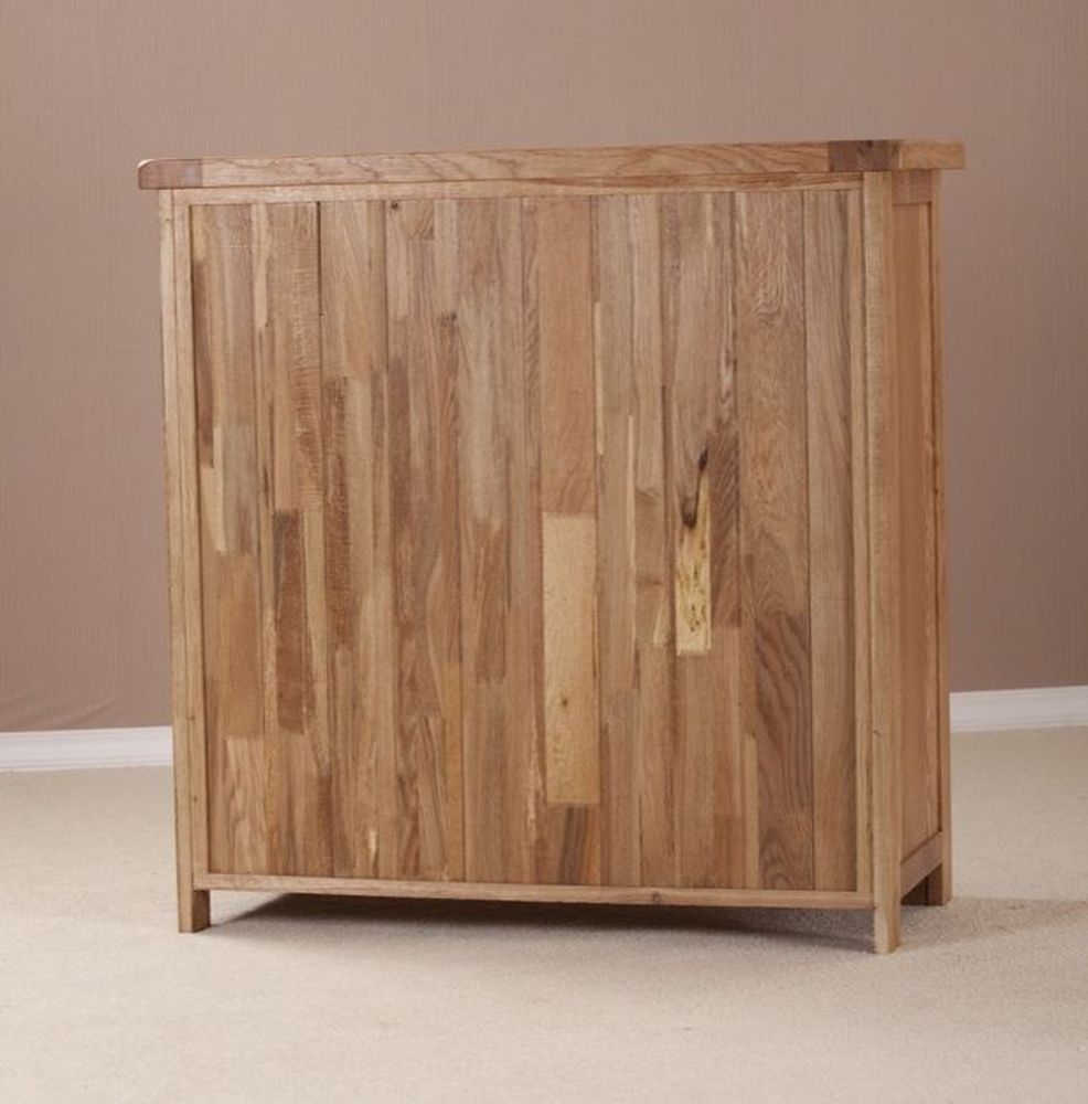 Product photograph of Kent Oak 3 2 Drawer Chest from Choice Furniture Superstore.