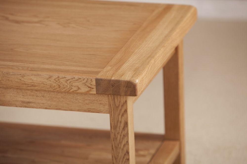Product photograph of Kent Oak Coffee Table from Choice Furniture Superstore.