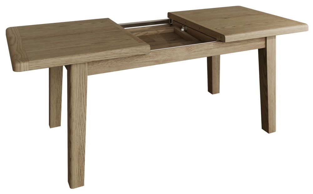 Product photograph of Hatton Oak 180cm-230cm Extending Dining Table from Choice Furniture Superstore.