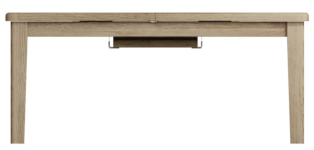 Product photograph of Hatton Oak 180cm-230cm Extending Dining Table from Choice Furniture Superstore.