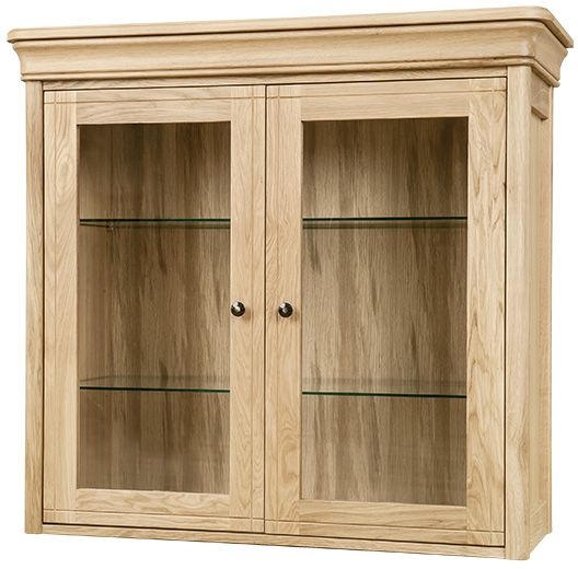 Product photograph of Clemence Richard Moreno Oak Large Dresser Top from Choice Furniture Superstore.