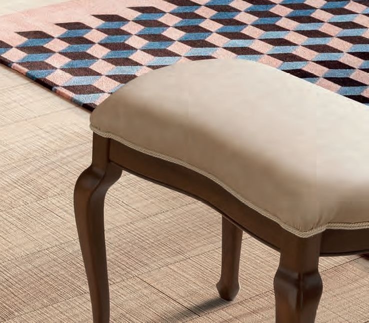 Product photograph of Camel Giotto Night Walnut Italian Eco Stool from Choice Furniture Superstore.