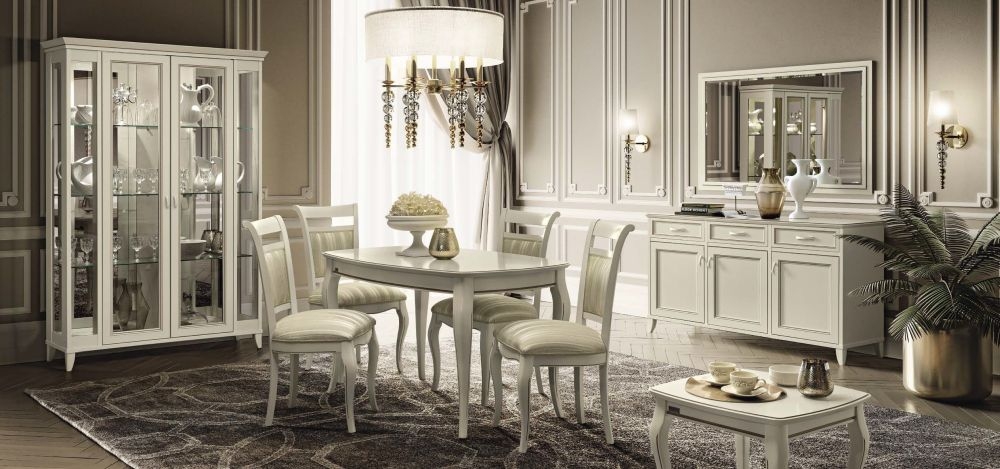 Product photograph of Camel Giotto Day Bianco Antico Italian Casablanca Fabric Dining Chair from Choice Furniture Superstore.