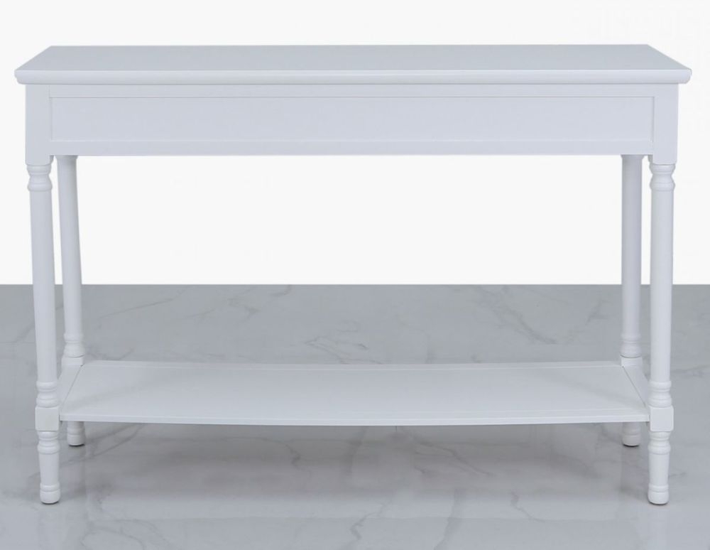 Product photograph of Delta 3 Drawer Large Console Table from Choice Furniture Superstore.