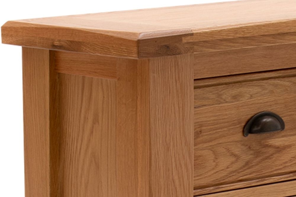 Product photograph of Vida Living Breeze Oak Small Sideboard from Choice Furniture Superstore.
