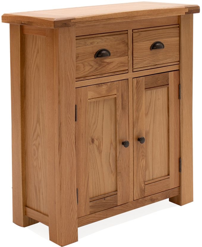 Product photograph of Vida Living Breeze Oak Small Sideboard from Choice Furniture Superstore.