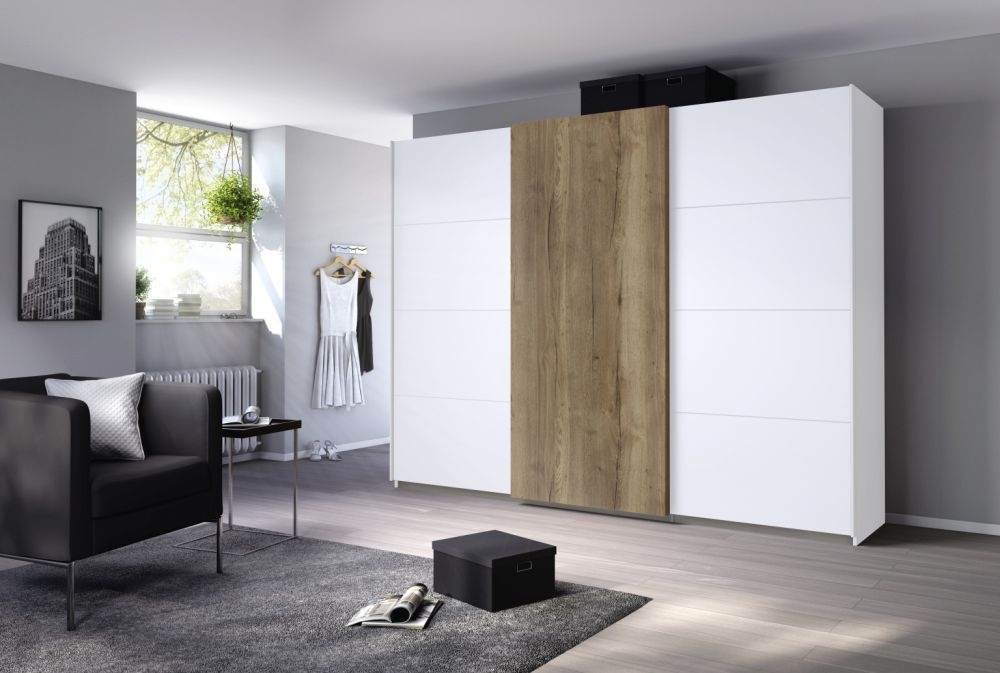 Product photograph of Rauch Halifax Sliding Wardrobe - Variation Available from Choice Furniture Superstore.