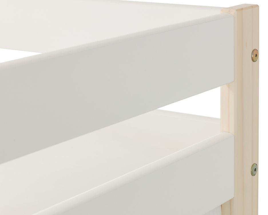 Product photograph of Nova White Pine Bunk Bed from Choice Furniture Superstore.