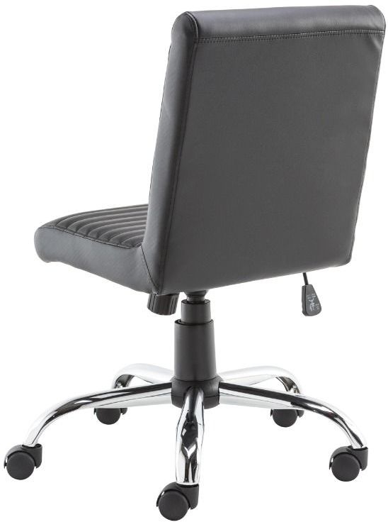 Product photograph of Alphason Silverstone Black Faux Leather Office Chair - Aoc21086blk from Choice Furniture Superstore.