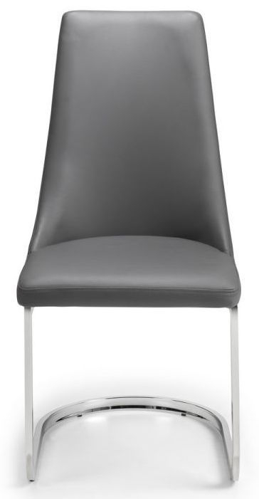 Product photograph of Como Grey Dining Chair Sold In Pairs from Choice Furniture Superstore.