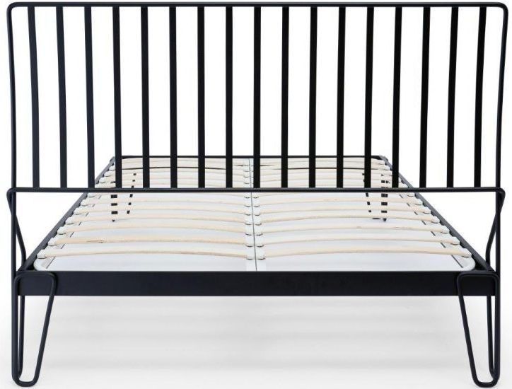 Product photograph of Gillmore Space Finn Black Bedstead from Choice Furniture Superstore.