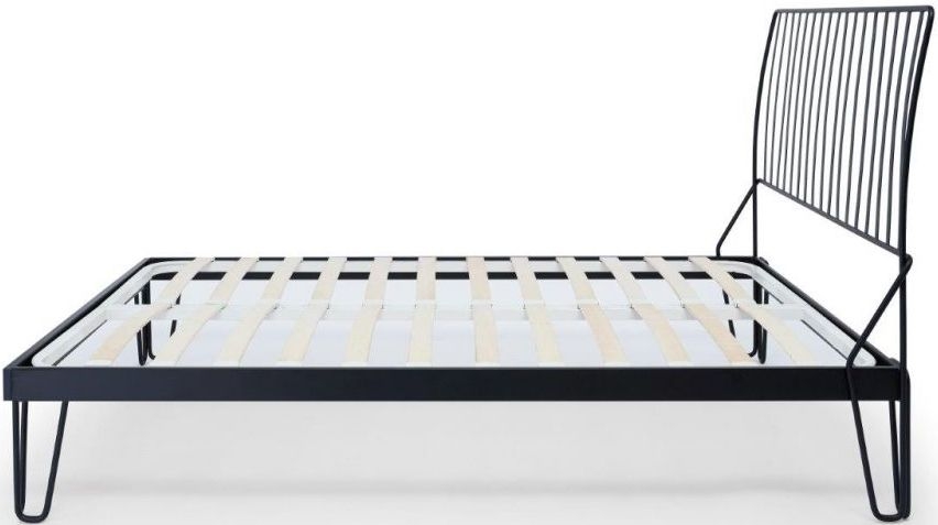 Product photograph of Gillmore Space Finn Black Bedstead from Choice Furniture Superstore.