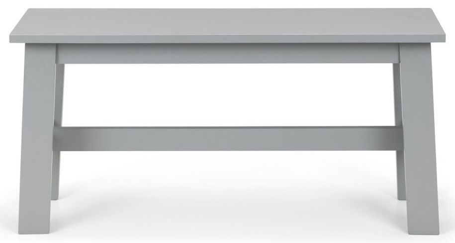 Product photograph of Kobe Grey Bench from Choice Furniture Superstore.