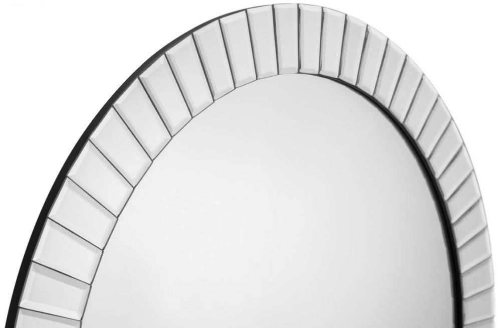 Product photograph of Sonata Round Wall Mirror - 80cm X 80cm from Choice Furniture Superstore.
