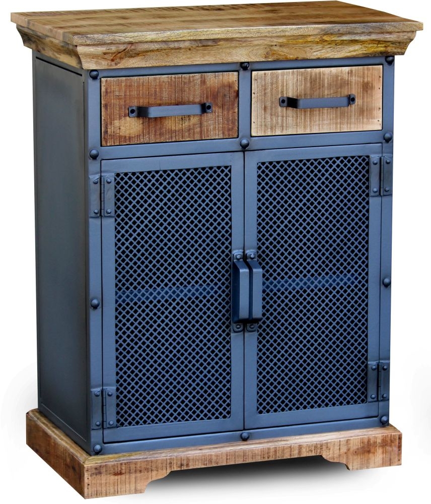 Product photograph of Metro Mango Wood Hall Cabinet from Choice Furniture Superstore.