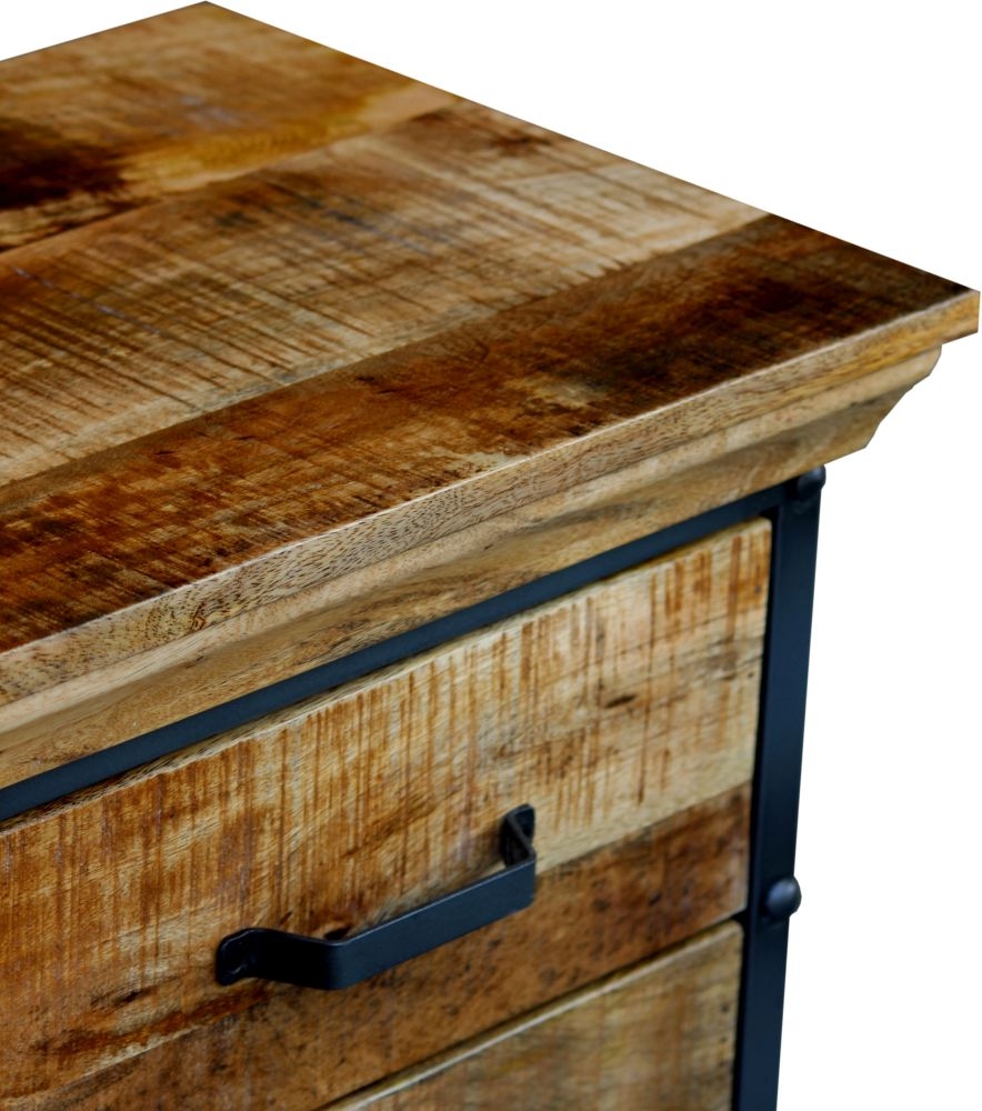 Product photograph of Metro Industrial Style Wooden 145cm Tv Unit from Choice Furniture Superstore.