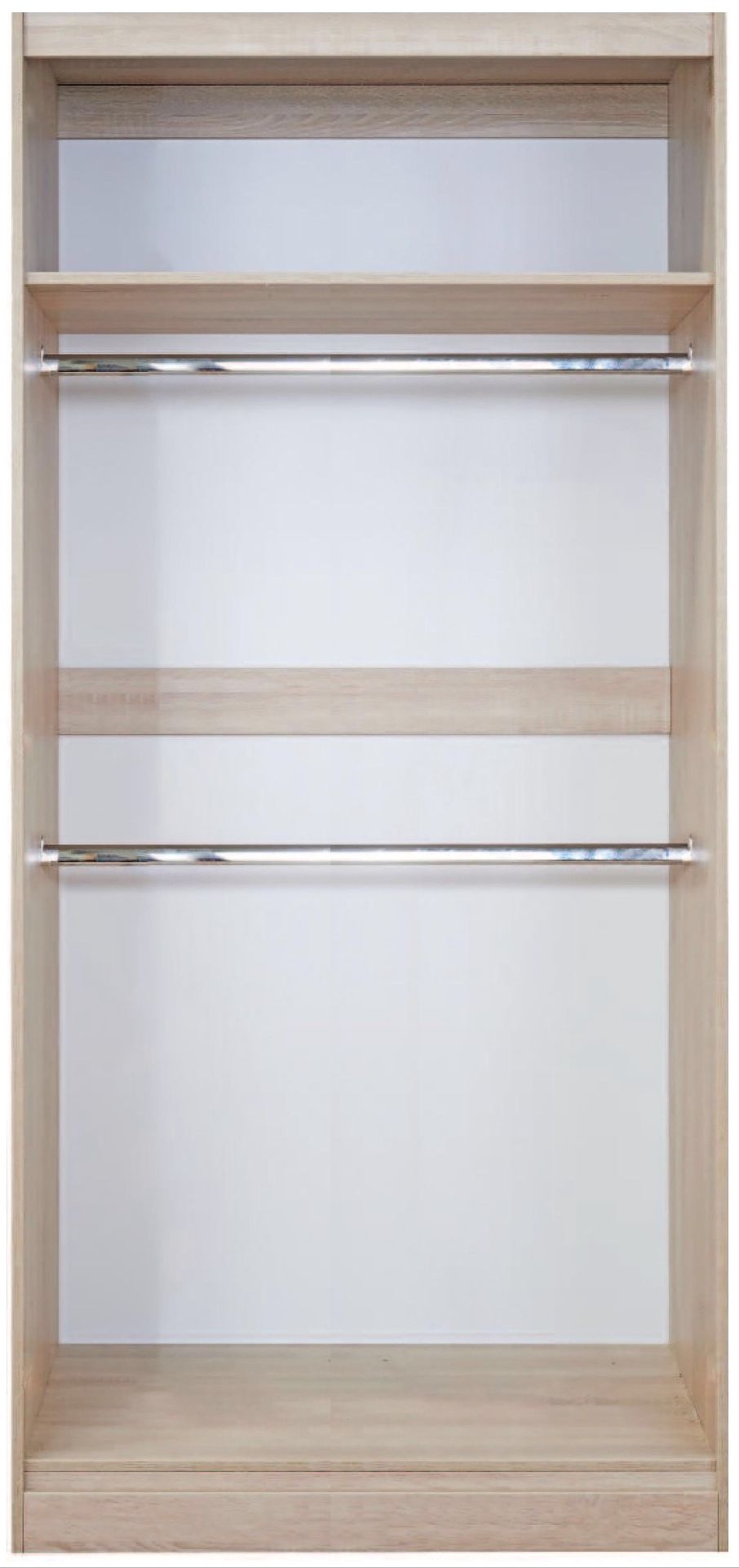 Product photograph of Pembroke 2 Door Sliding Wardrobe - Comes In White Cream And High Gloss White Options from Choice Furniture Superstore.