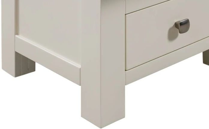 Product photograph of Lundy Painted 2 Over 4 Drawer Chest - Comes In Ivory Painted White Painted And Bluestar Painted Options from Choice Furniture Superstore.