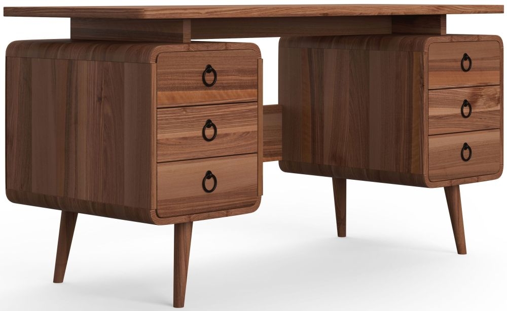 Product photograph of Alphason Somerset Home Office Desk - Aw3110 from Choice Furniture Superstore.