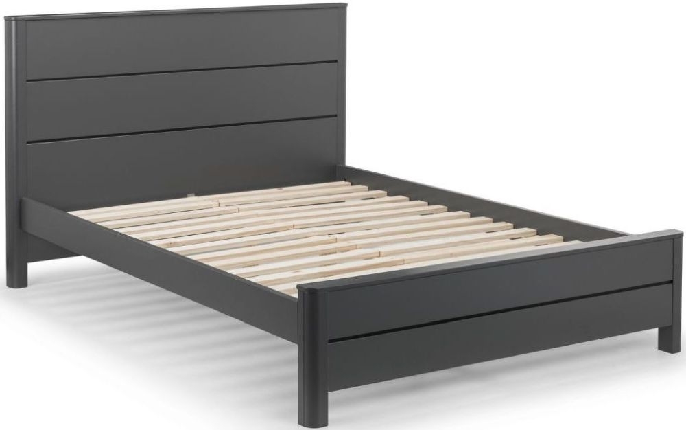 Product photograph of Chloe Storm Grey Bed - Comes In Double And King Size Options from Choice Furniture Superstore.